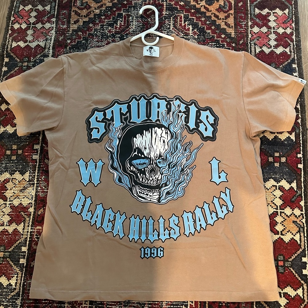 ‼️ BRAND NEW ‼️ Warren Lotas heavyweight t-shirt (w/ original tag) Sturgis drop